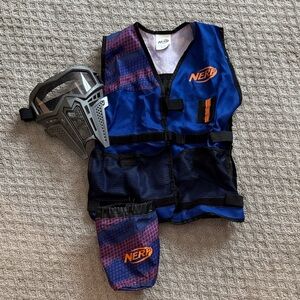 Nerf Vest and Facemask